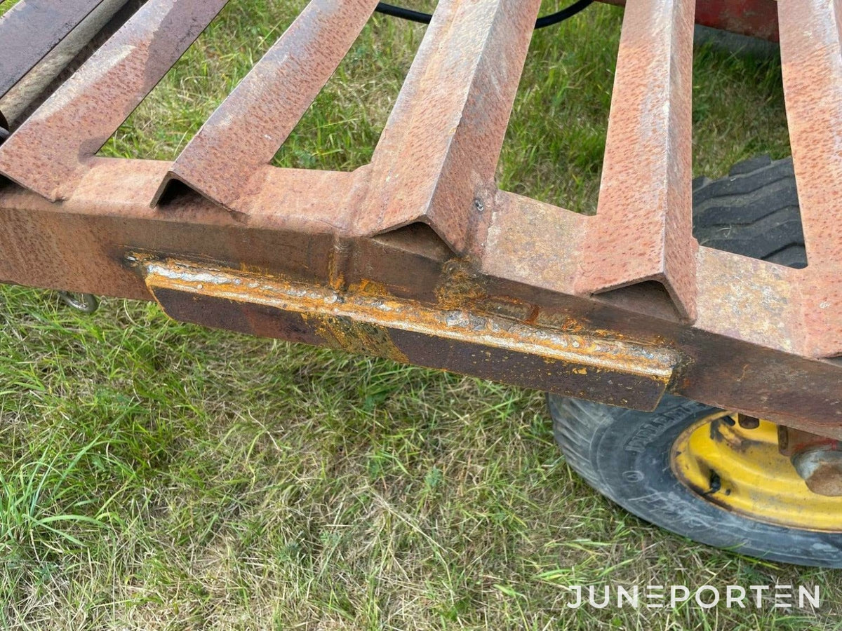 Maskintrailer 6 ton