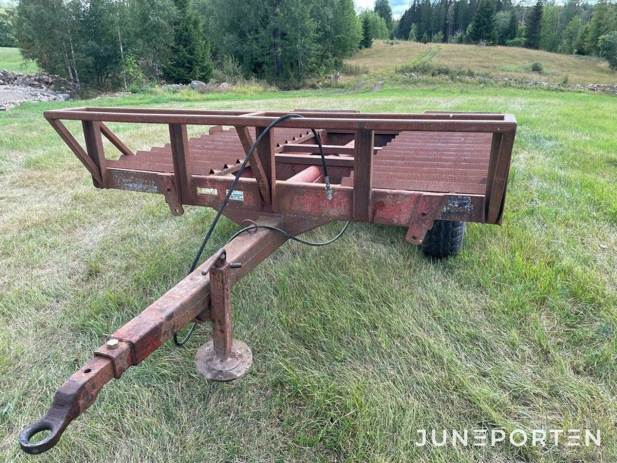 Maskintrailer 6 ton