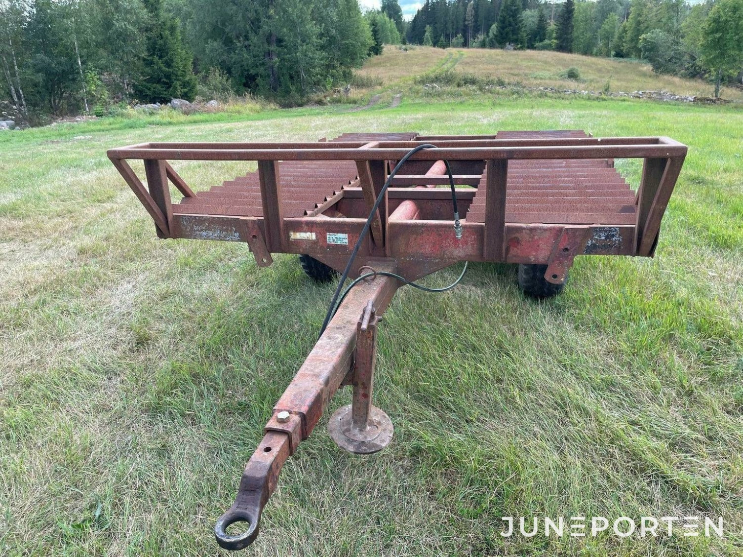 Maskintrailer 6 ton