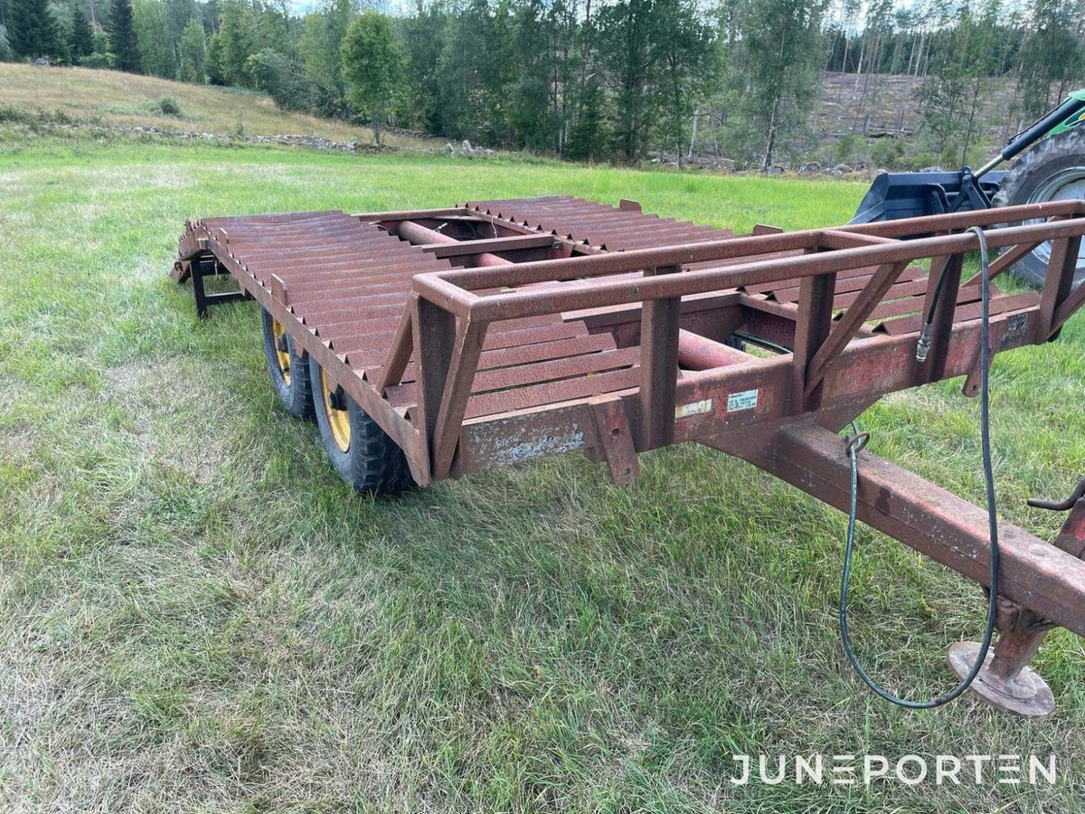 Maskintrailer 6 ton