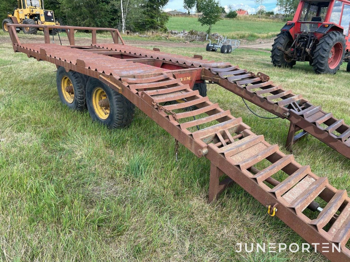 Maskintrailer 6 ton