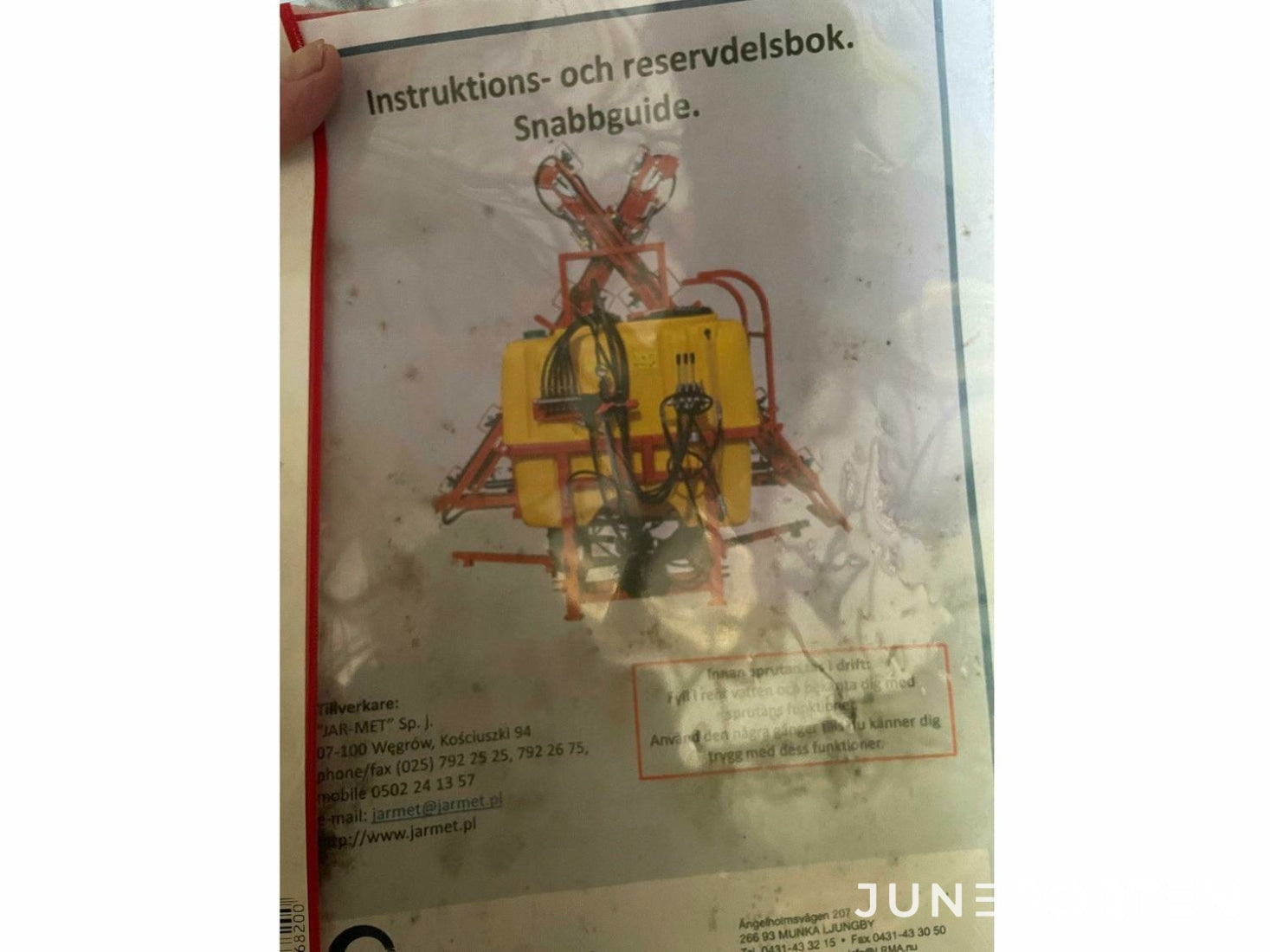 Jarmet spruta 12 m - 2018