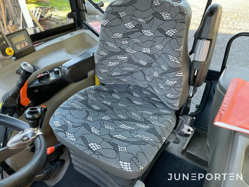 Case JX90U med ålö lastare - 2003