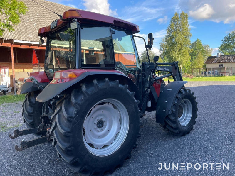 Case JX90U med ålö lastare - 2003