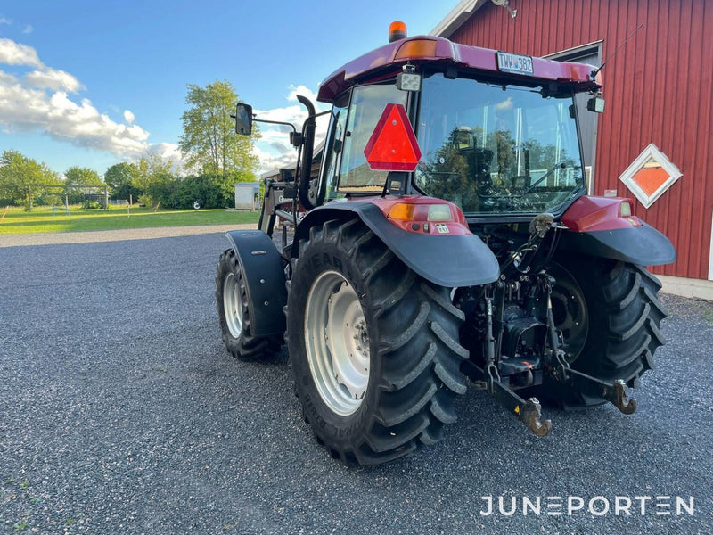 Case JX90U med ålö lastare - 2003