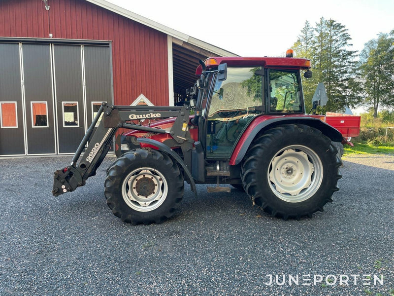 Case JX90U med ålö lastare - 2003