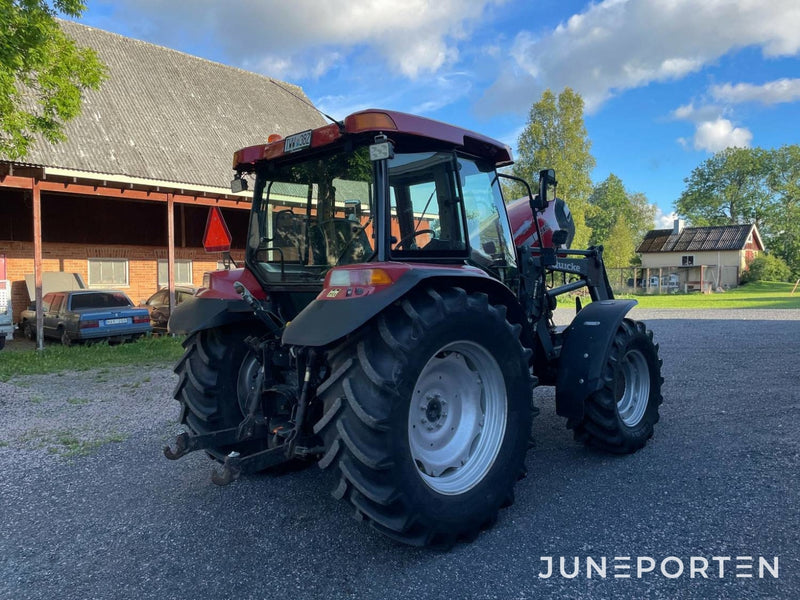 Case JX90U med ålö lastare - 2003