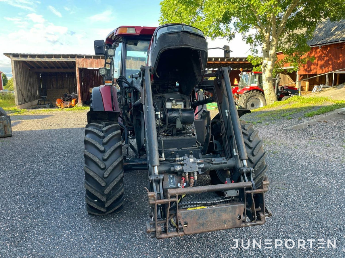 Case JX90U med ålö lastare - 2003