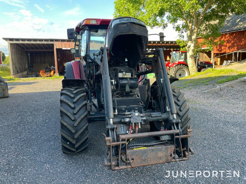 Case JX90U med ålö lastare - 2003