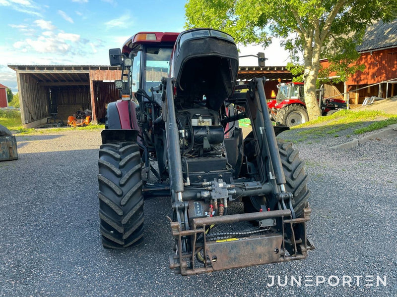 Case JX90U med ålö lastare - 2003
