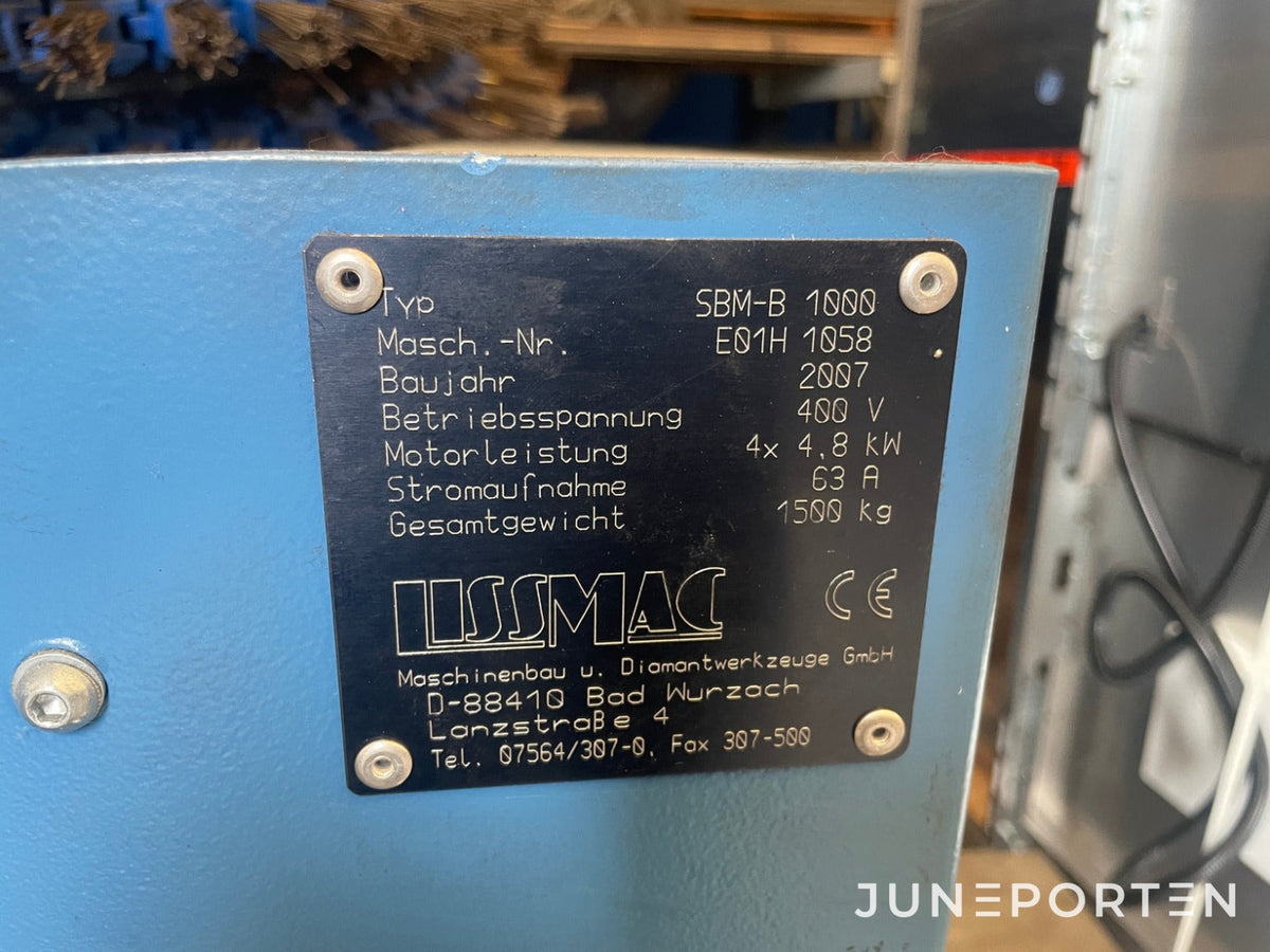 Grovslip Lissmac SBM-B1000