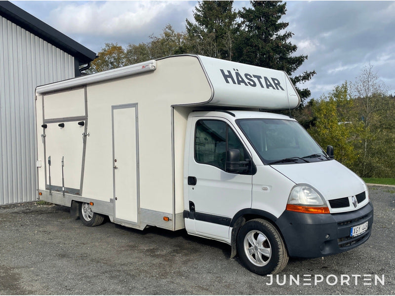 Hästlastbil Renault Master