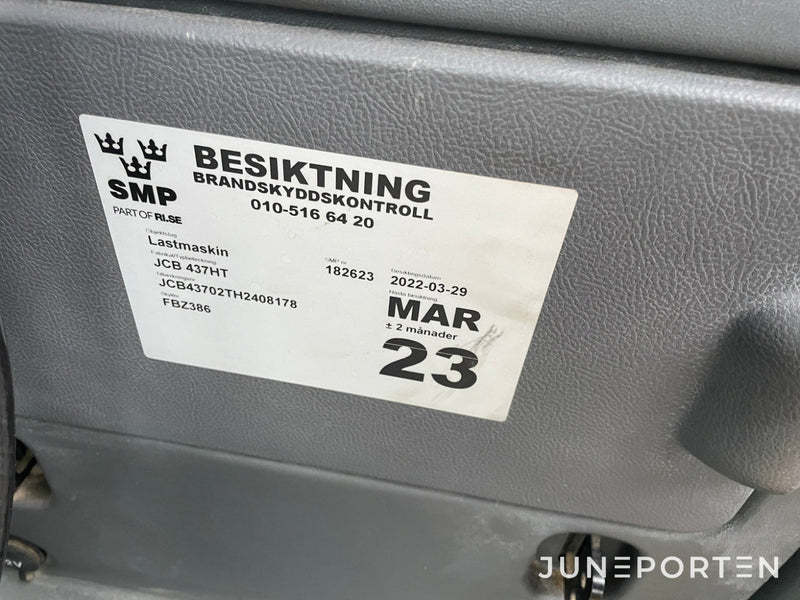 Hjullastare JCB 437 HT T4F