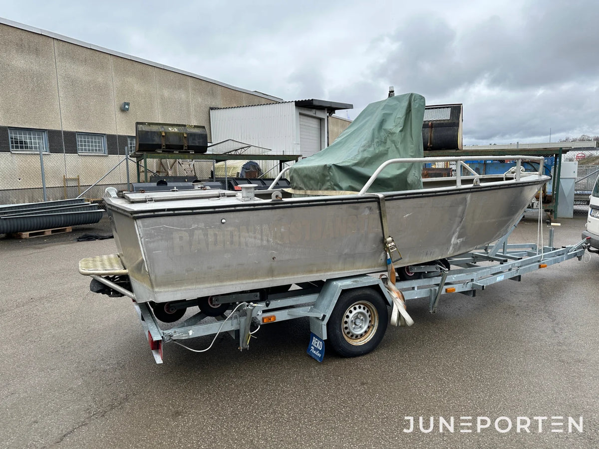 Aluminiumbåt Riwall 560 JE med trailer