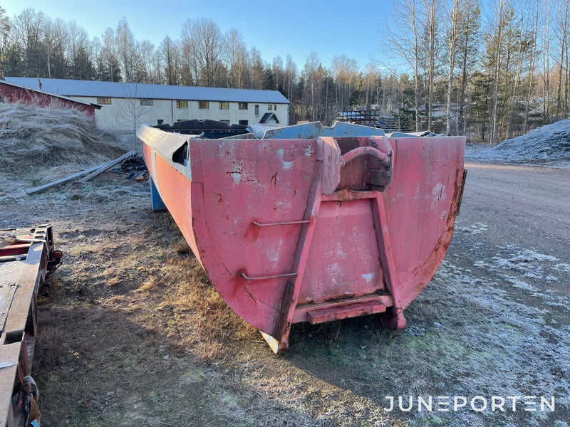 Asfaltsflak för lastväxlare