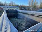 Asfaltsflak för lastväxlare