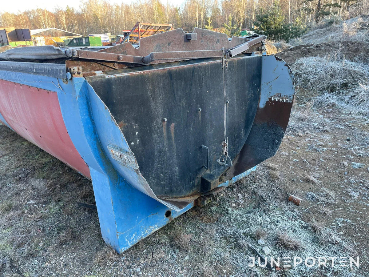 Asfaltsflak för lastväxlare