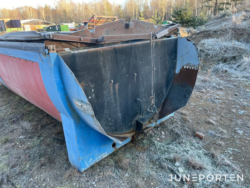 Asfaltsflak för lastväxlare