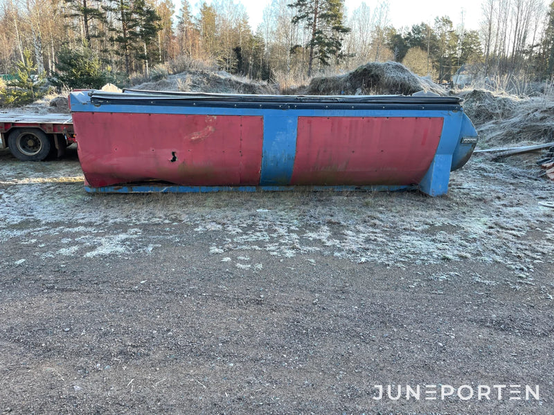 Asfaltsflak för lastväxlare