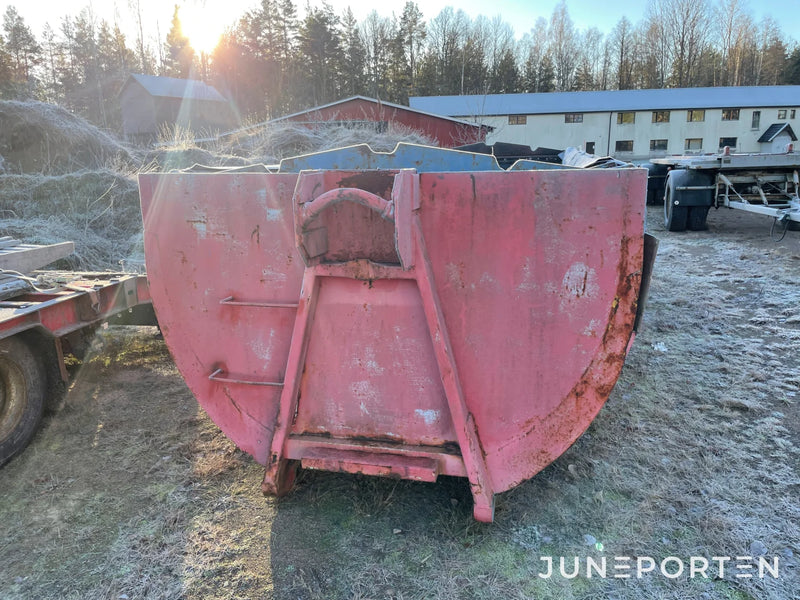 Asfaltsflak för lastväxlare