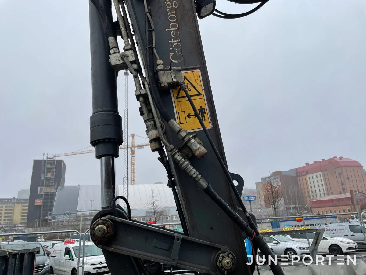 Hjulgrävare Atlas 160 W med tillbehör
