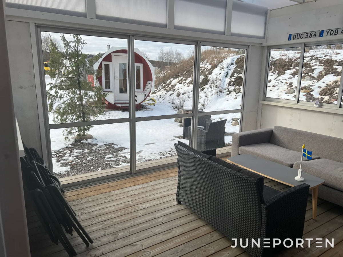 Attefallshus med loft