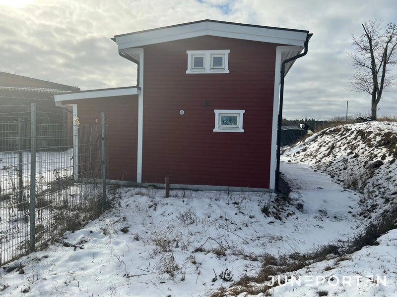 Attefallshus med loft