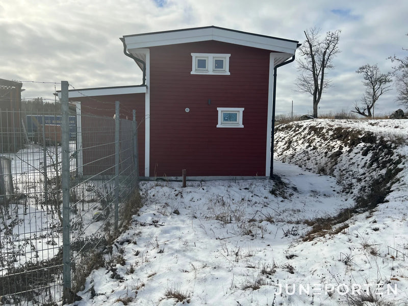 Attefallshus med loft