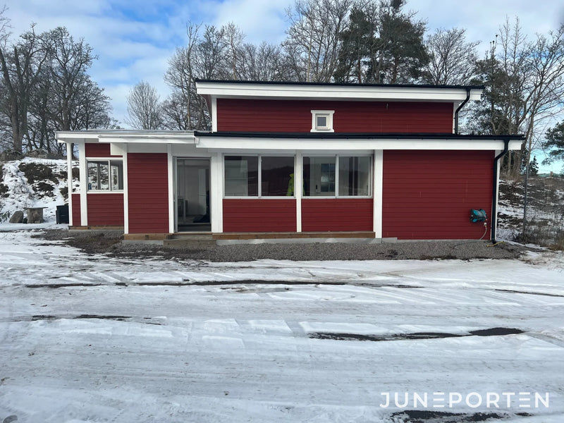 Attefallshus med loft