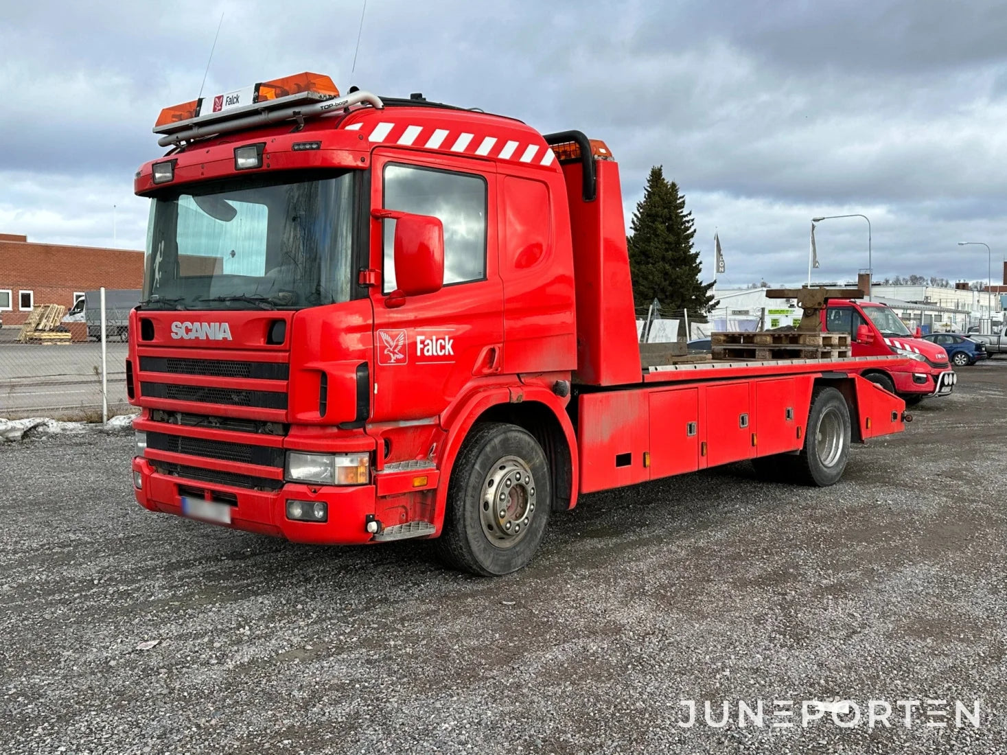Bärgningsbil Scania P94