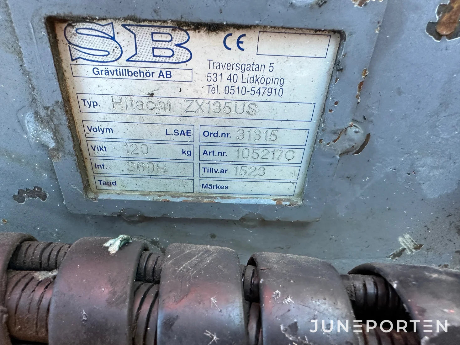 Bandgrävare Hitachi ZX 135 US-5B