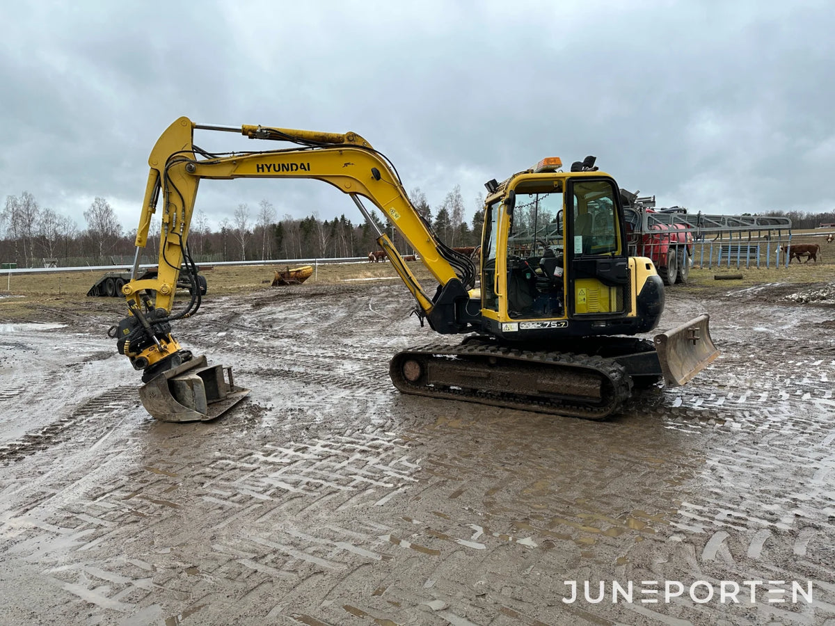 Bandgrävare Hyundai ROBEX 75-7