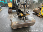 Bandgrävare Volvo EC140CL med skopor