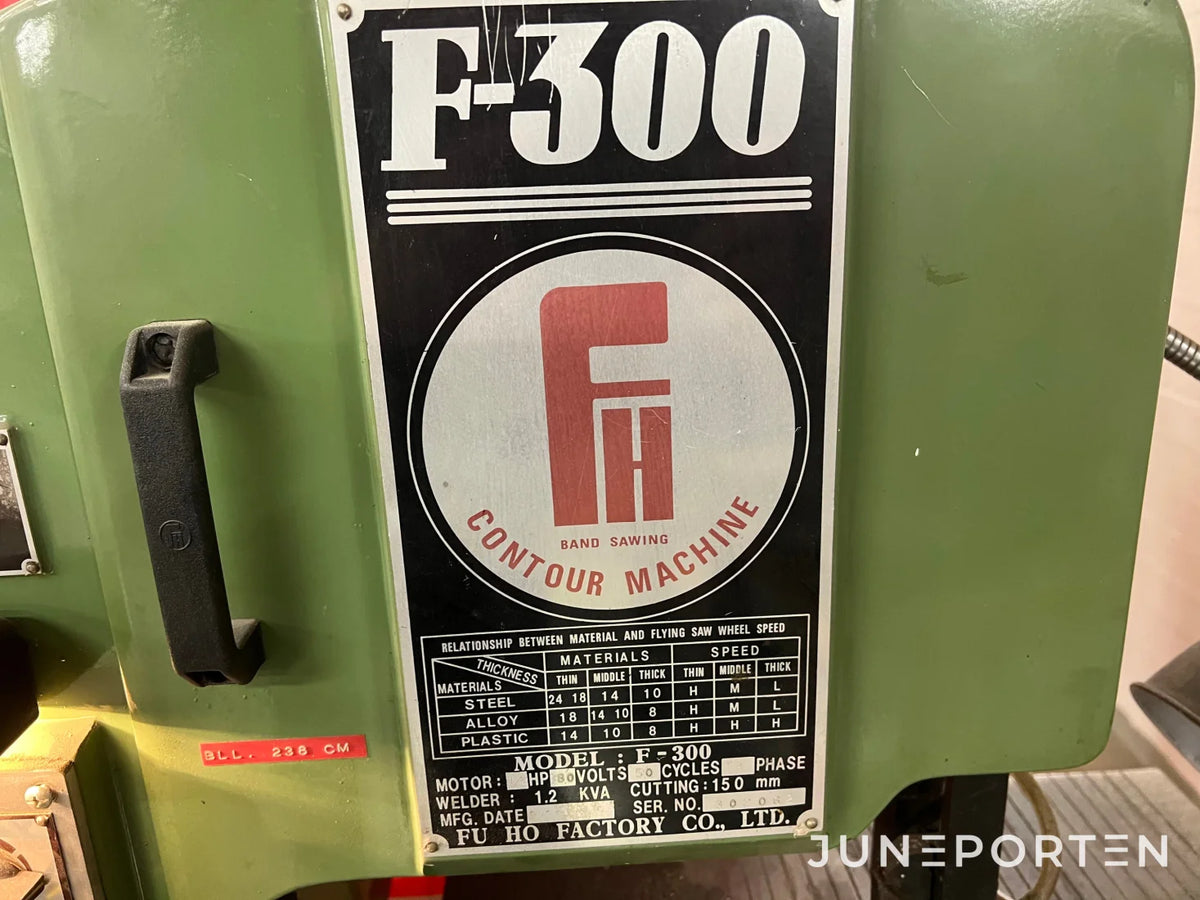 Bandsåg Metall FH F-300