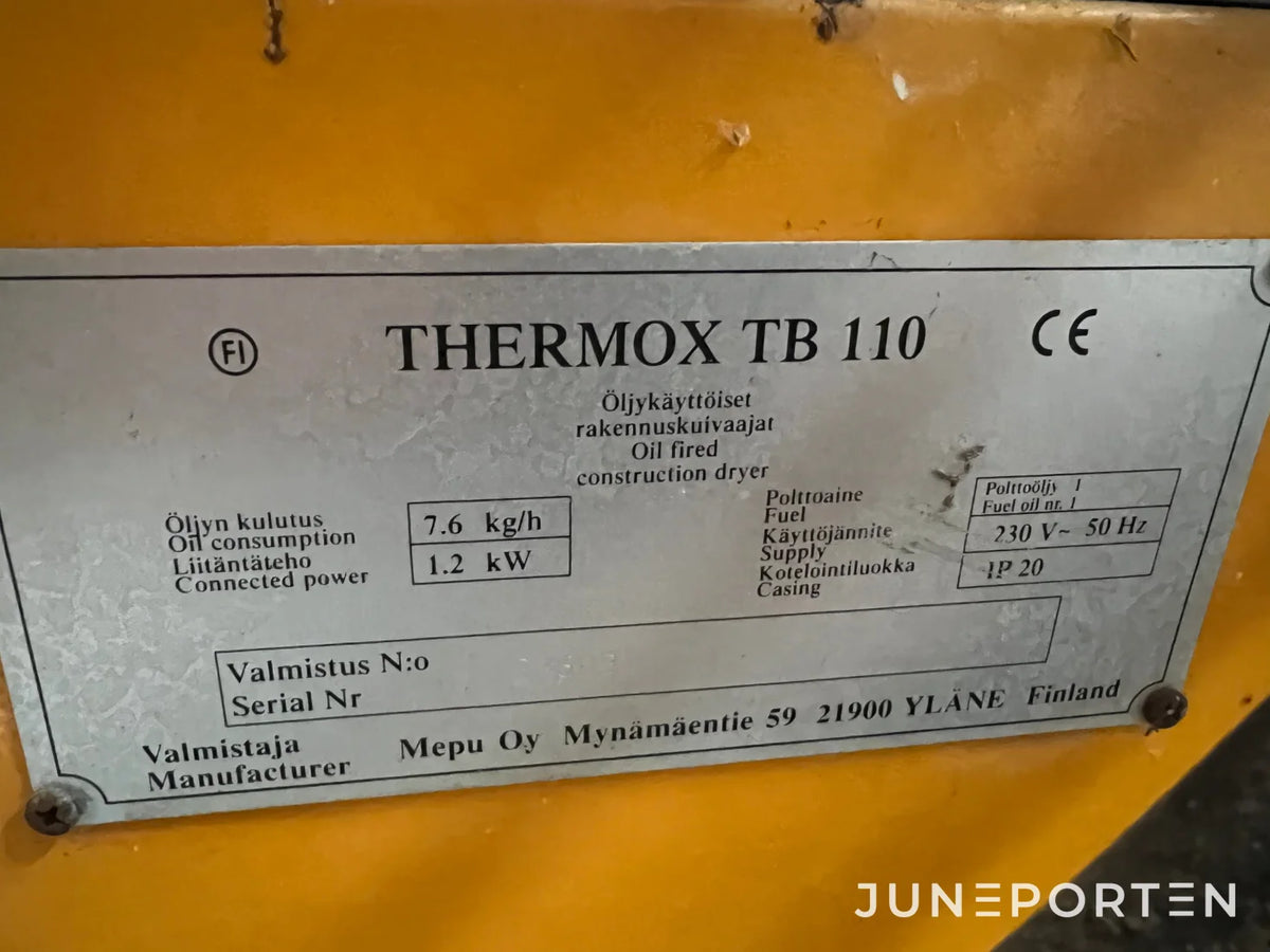 Byggtork Thermox TB 110