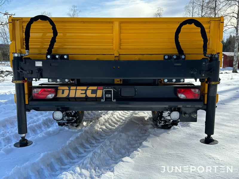 Flakbil Dieci PY14 med avtagbart flak
