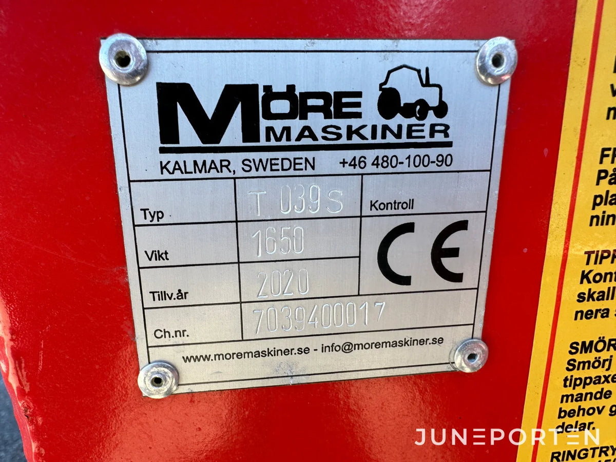 Dumpervagn Möre 6 ton