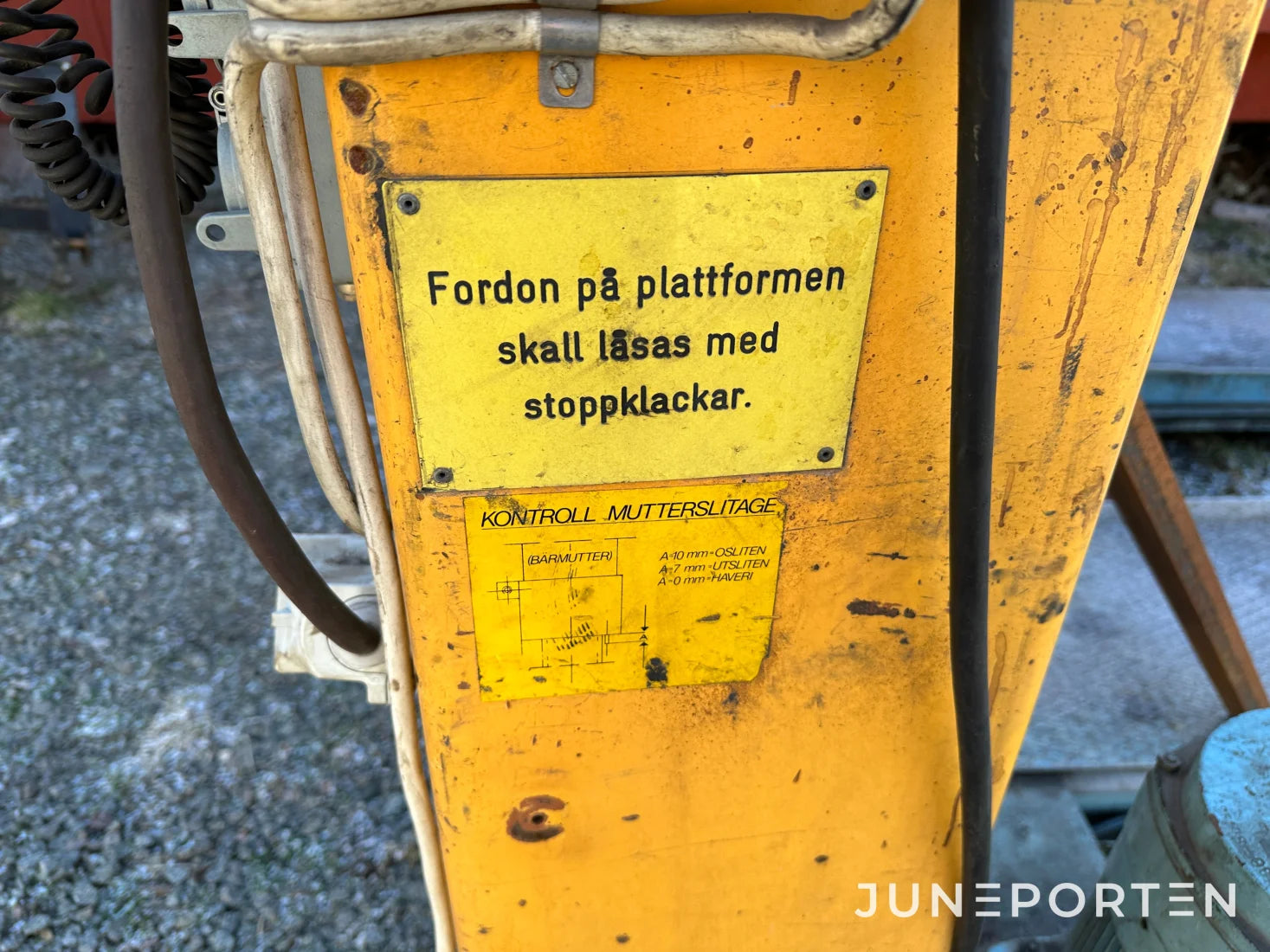 Fyrpelarlyft Gardmos 9 ton