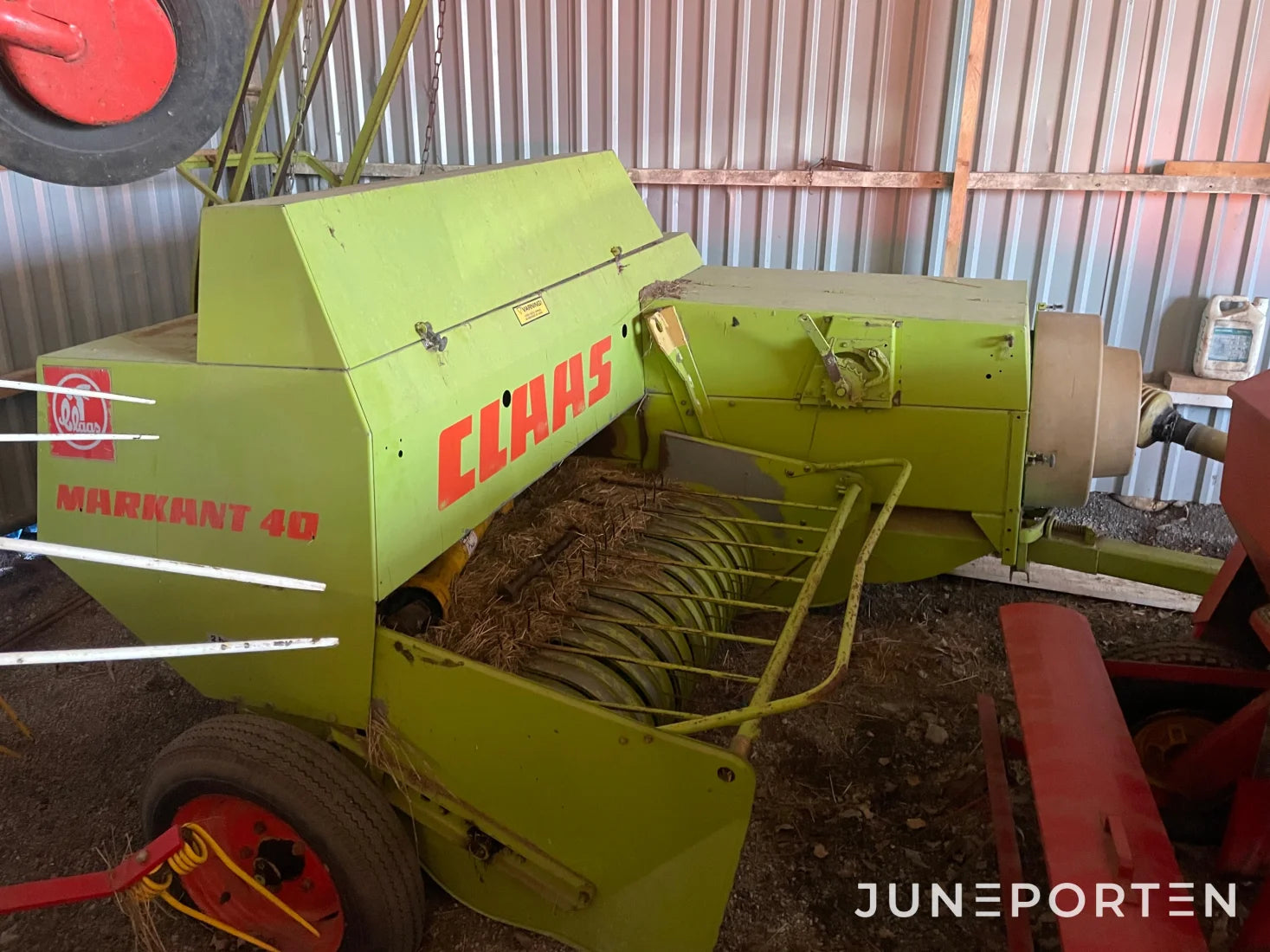 Hårdbalspress Claas Markant 40