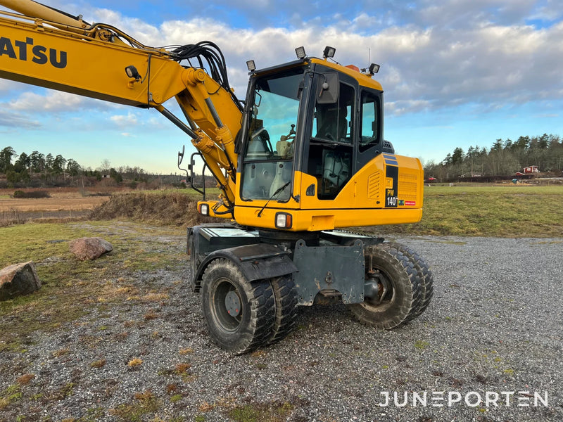 Hjulgrävare Komatsu PW 140-7