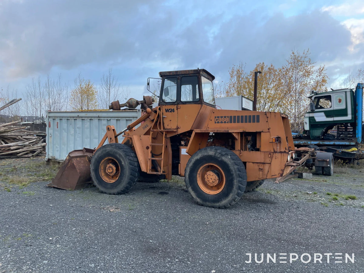 Hjullastare Case W24