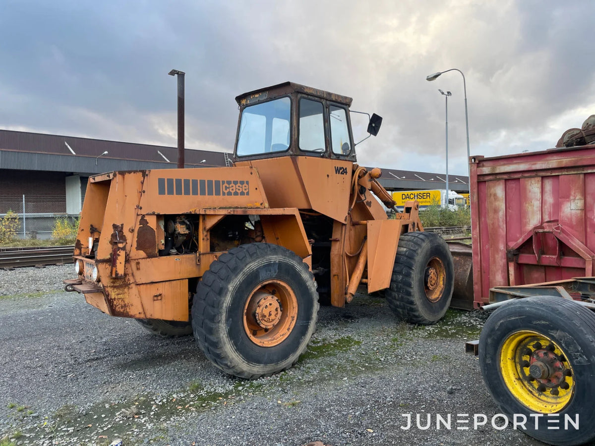 Hjullastare Case W24