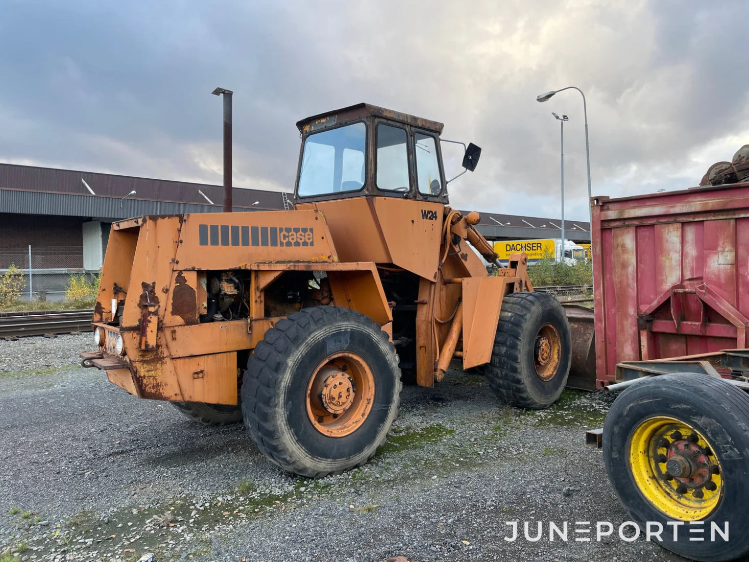 Hjullastare Case W24
