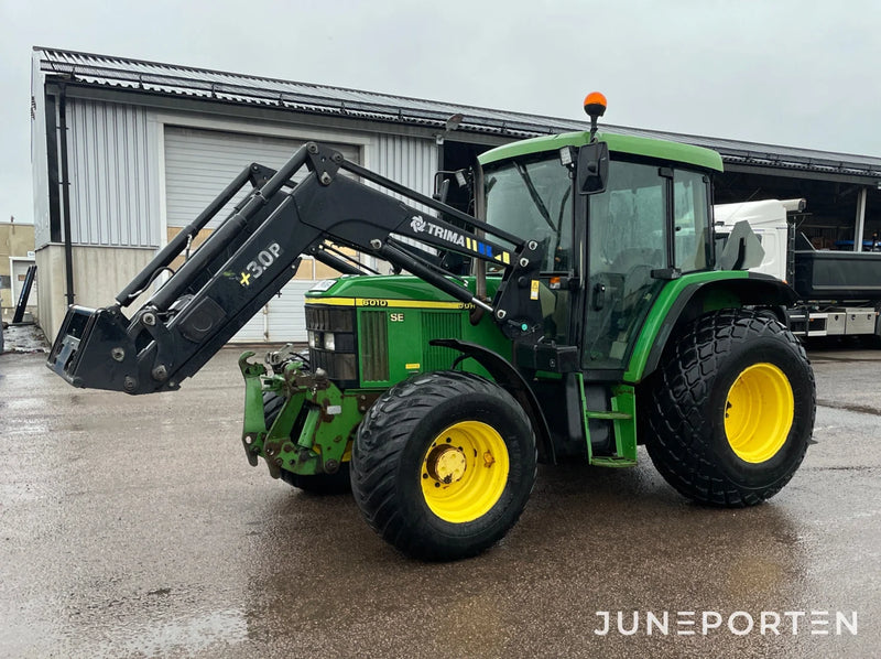 John Deere 6010 SE med lastare & fronlyft