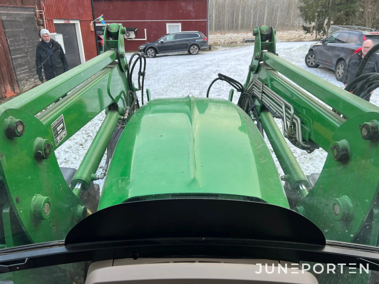 John Deere 6430 med lastare
