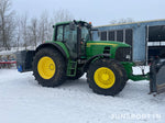 John Deere 7530 med Vikplog & Sandspridare