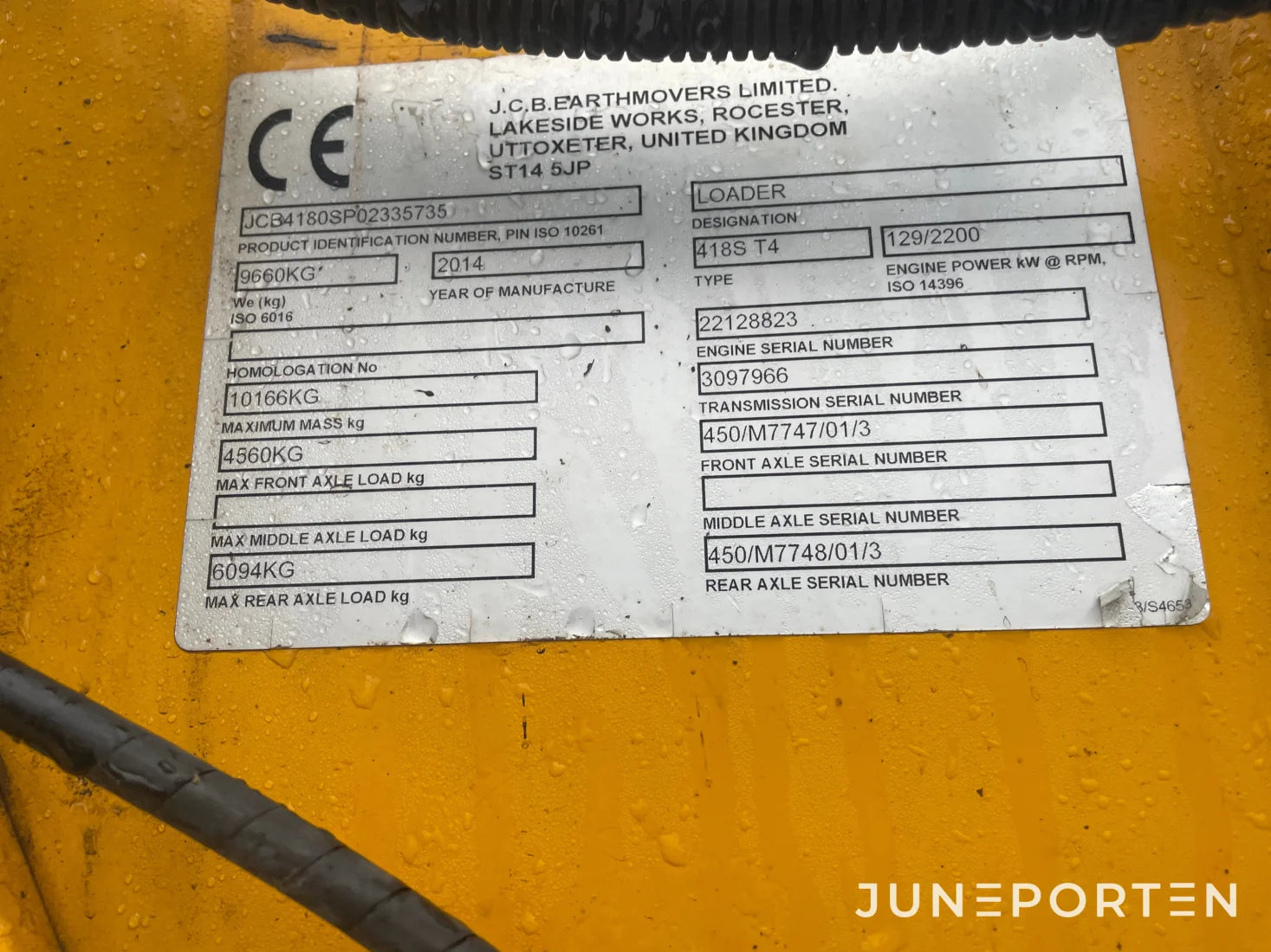 Lastmaskin JCB 418S - 14
