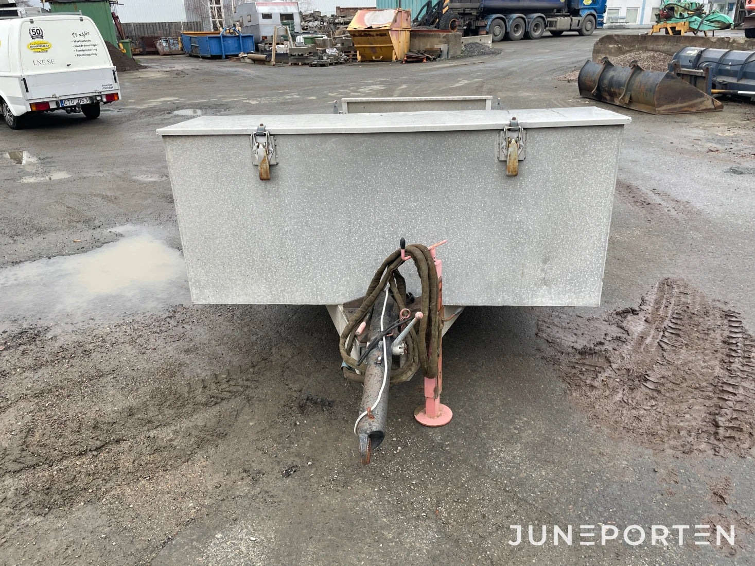 Maskintrailer Heco 3,5 ton