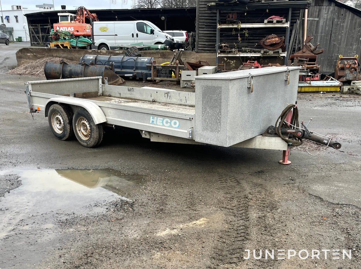 Maskintrailer Heco 3,5 ton