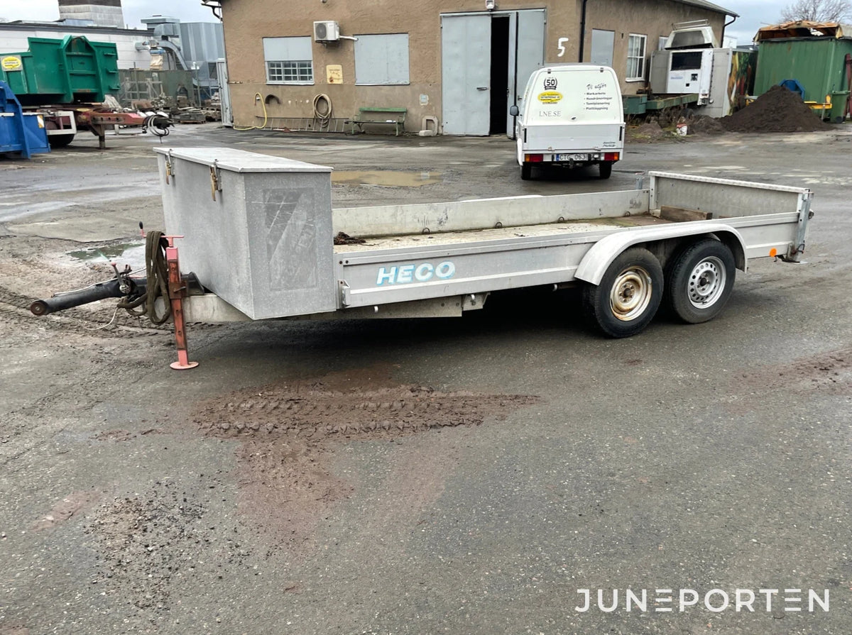 Maskintrailer Heco 3,5 ton